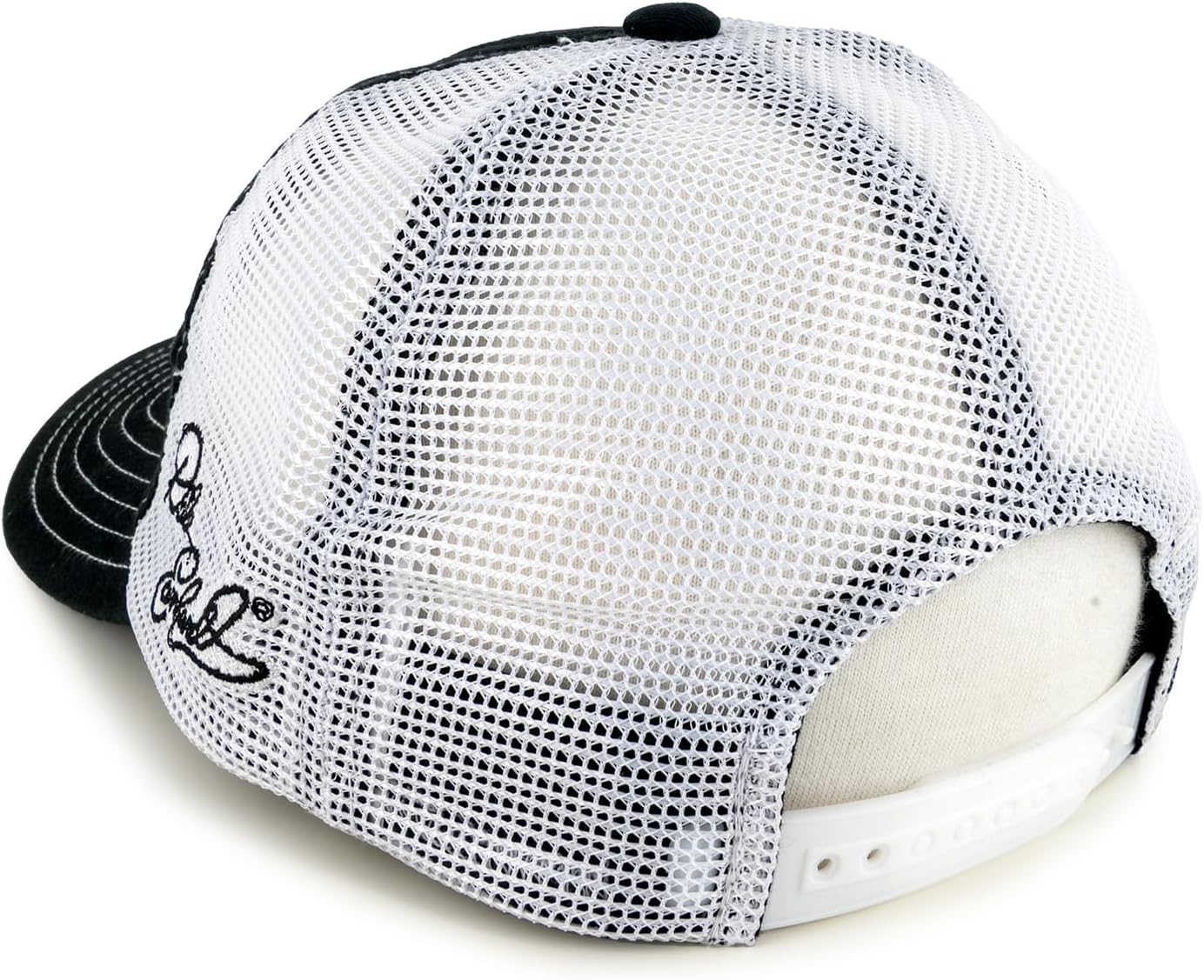 Checkered Flag Sports Dale Earnhardt 2025 Big Name Mesh Hat Black/White - Image 2