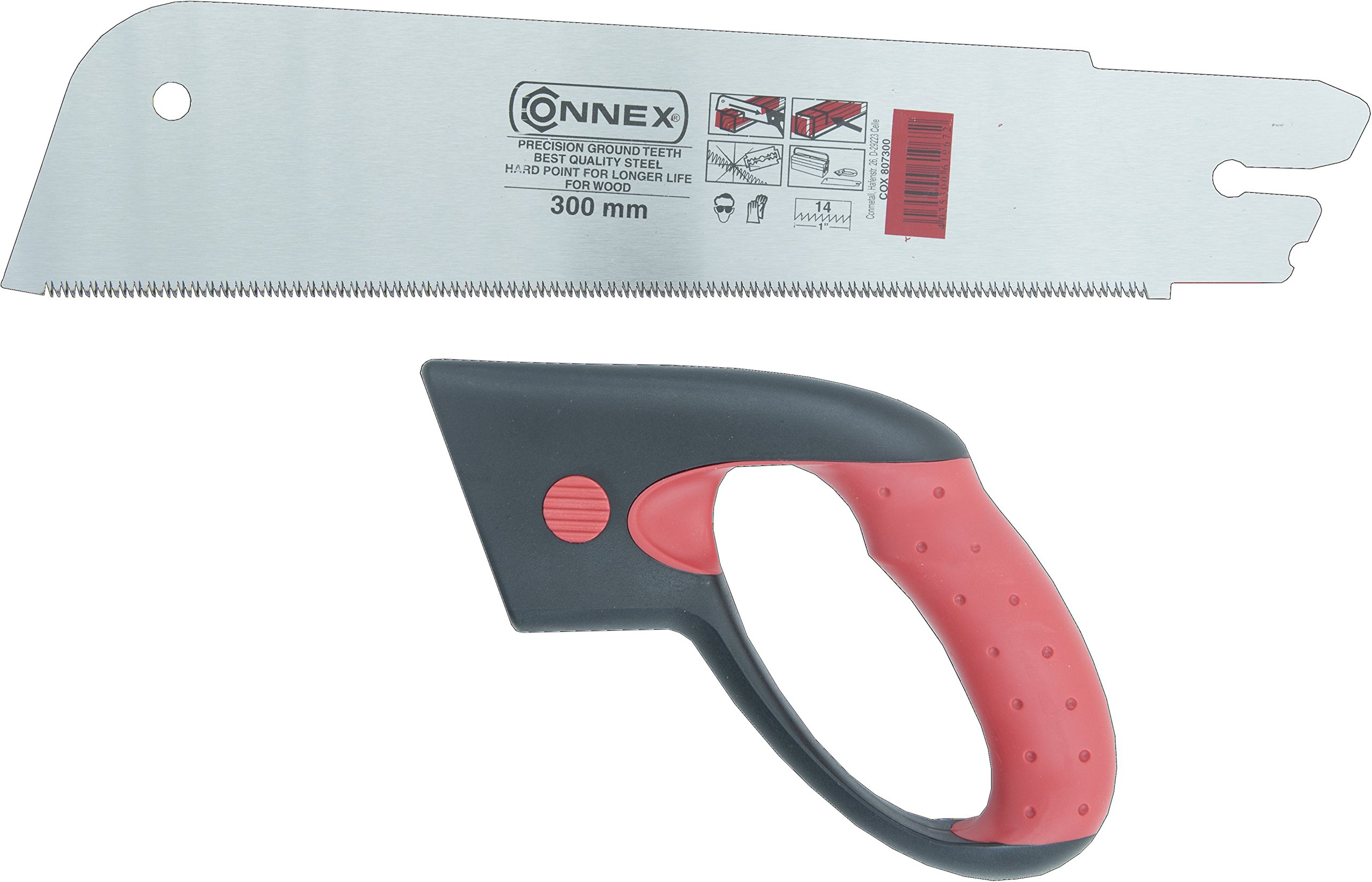 Connex COX807300 Japan-Zugsäge 300 mm mit D-Griff 2-Komponenten-Griff