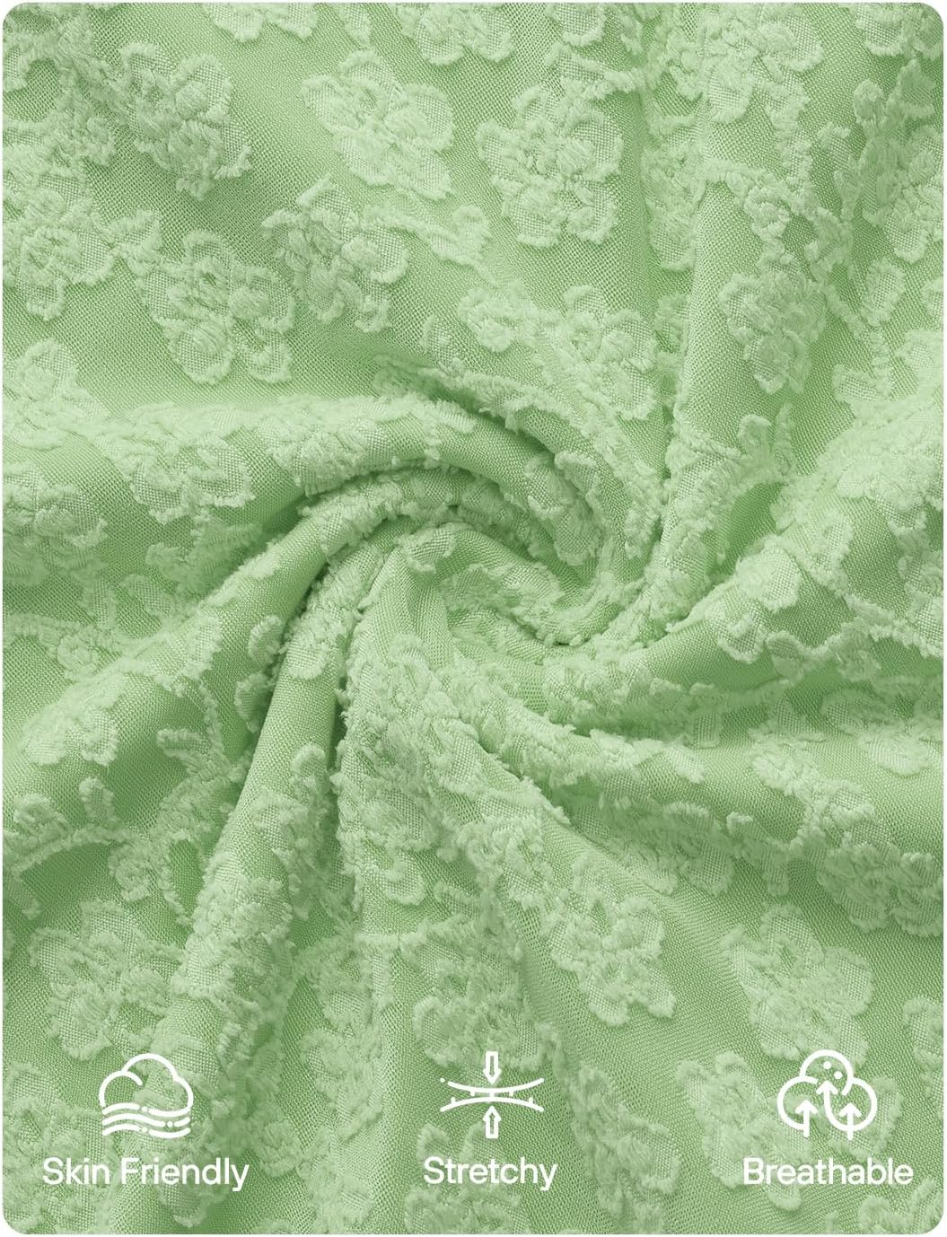 ZESICA Women's Summer Floral Spaghtti Straps Midi Dress 2026 Bodycon Sleeveless Square Neck Casual Beach Long Dresses - Image 7