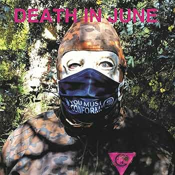 Death in June「Nada!」レコード 1985年 Death In June – Nada! – Vinyl (Blue Matt Textured Cover, LP