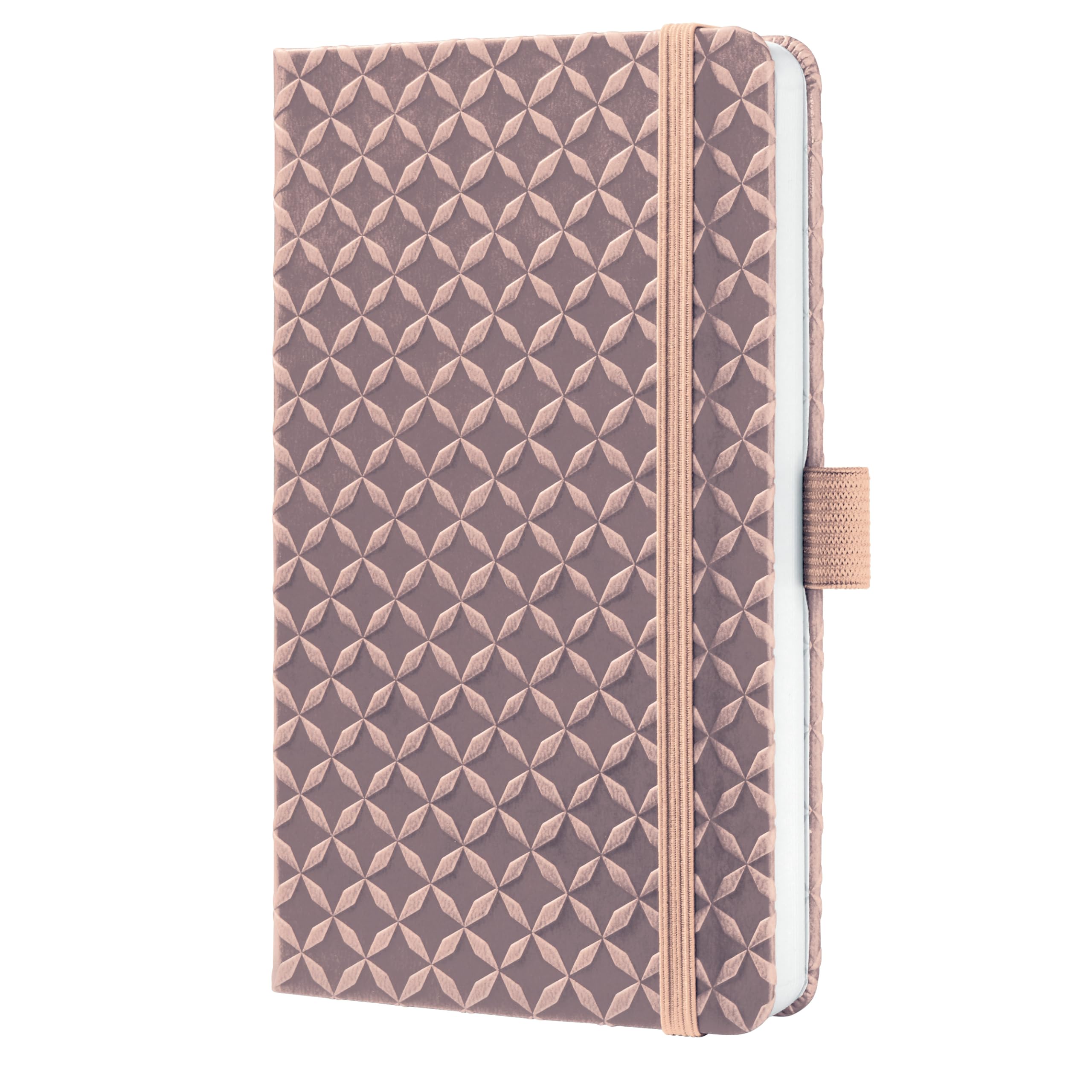 SIGEL JN136 Jolie Notebook, Lined, Approx. A6, Rose, hardcover, 174 Pages, ca. A6