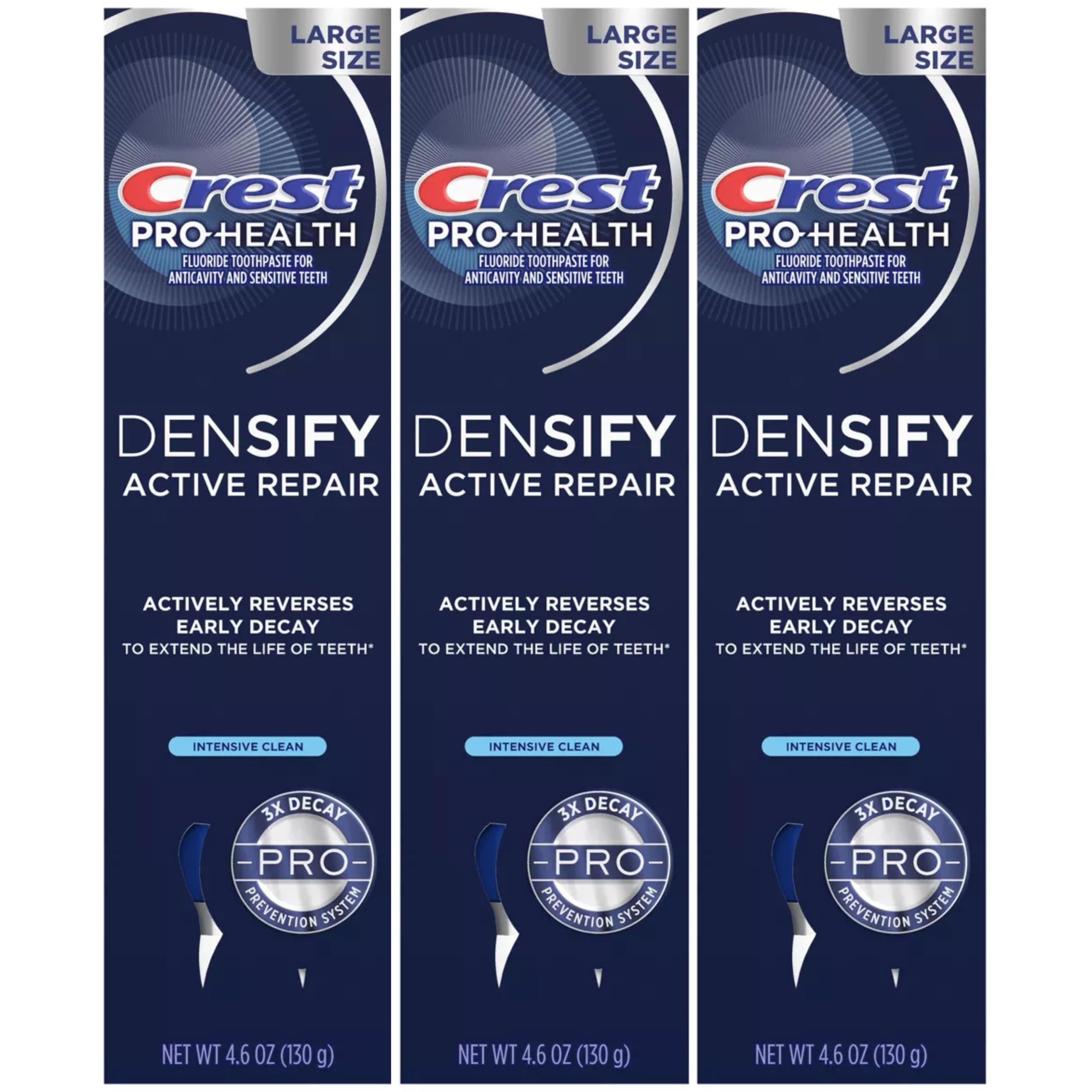 Crest Pro-Health Densify Toothpaste Intensive Clean 4 6 Oz Pack of 3
