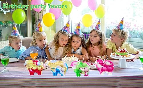 Miniatura 3 de Paquete de 24 mini juguetes para ansiedad de ovejas a granel para niños y niñas, regalos de fiesta de cumpleaños y premios de recompensas para