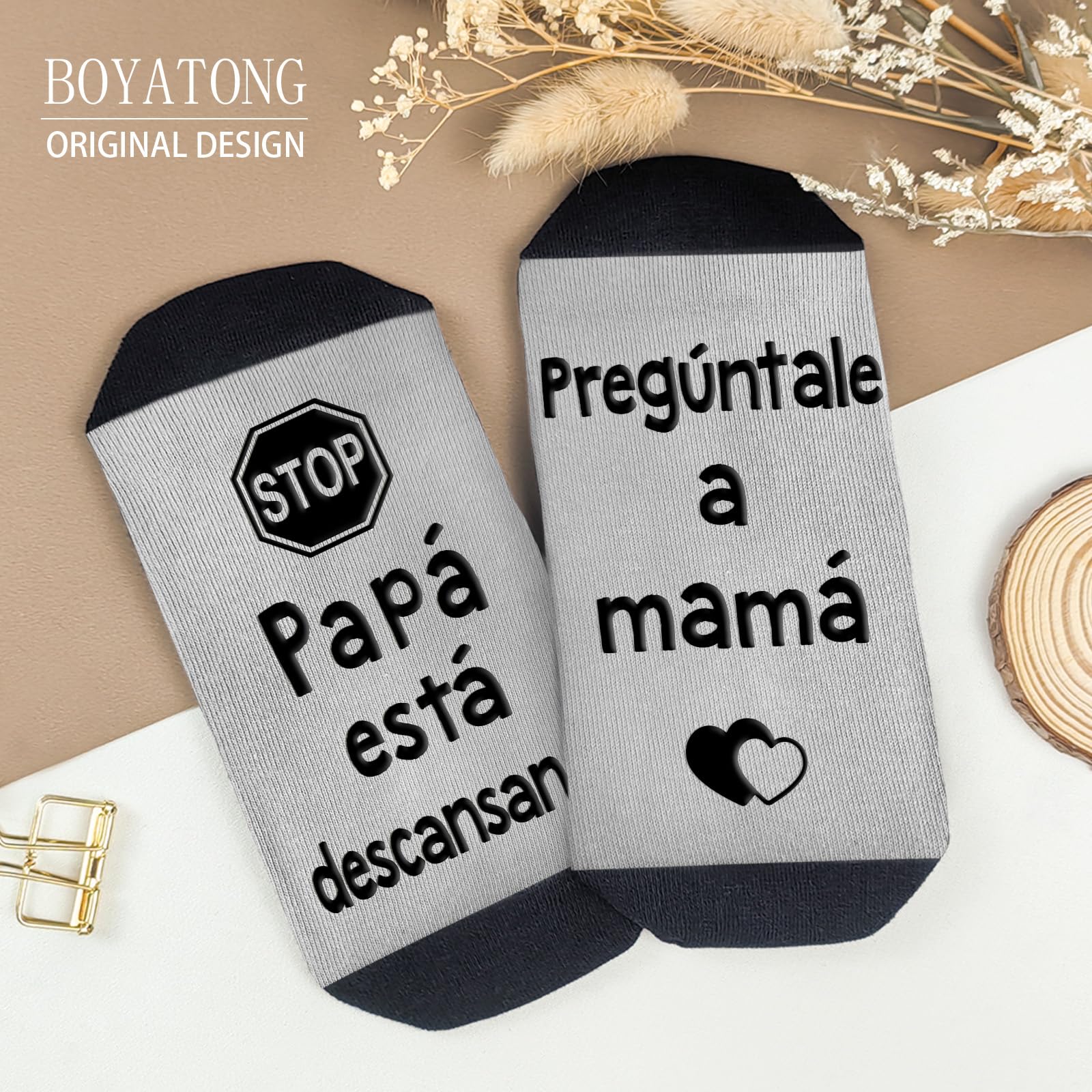 Regalos Día del Padre, Calcetines Divertidos Hombre, Algodón Antideslizantes, Regalo Papá Original, Cumpleaños 40 50 60 70 80 Años, San Valentín, Amigo Invisible — view 3
