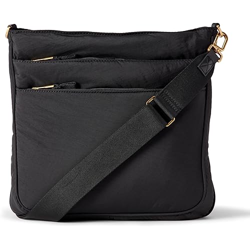 Amazon Essentials Women's Slim Nylon Crossbody Bag