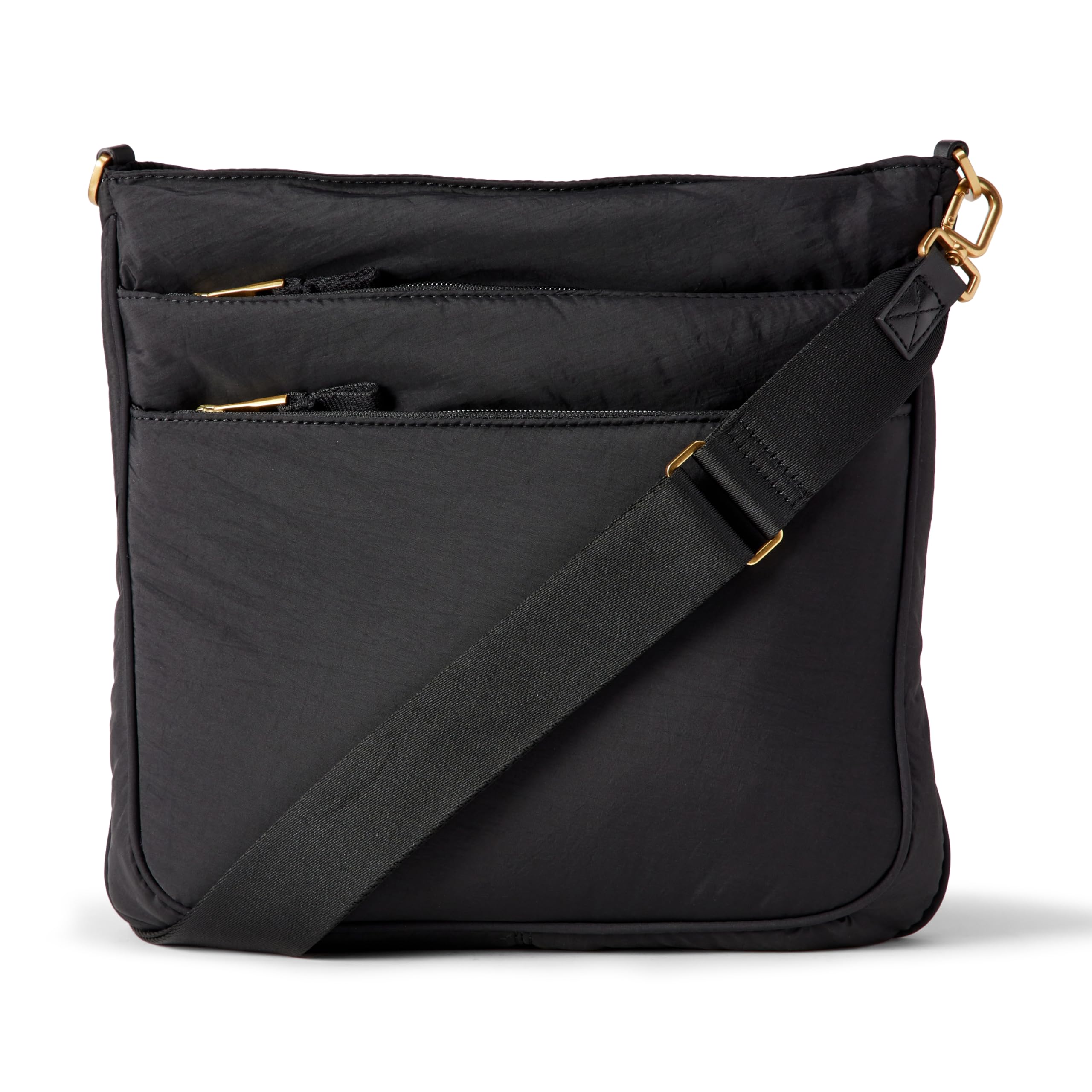 Amazon Essentials Womens Slim Nylon Crossbody Bag