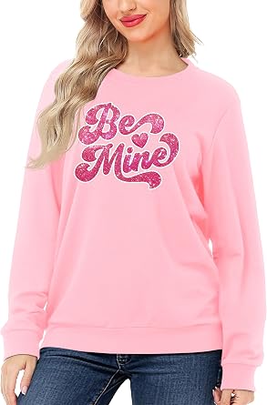 Deerose Womens St. Patricks Day Sweatshirt Oversized Long Sleeve Shirt Luck Shamrock Printed Tops