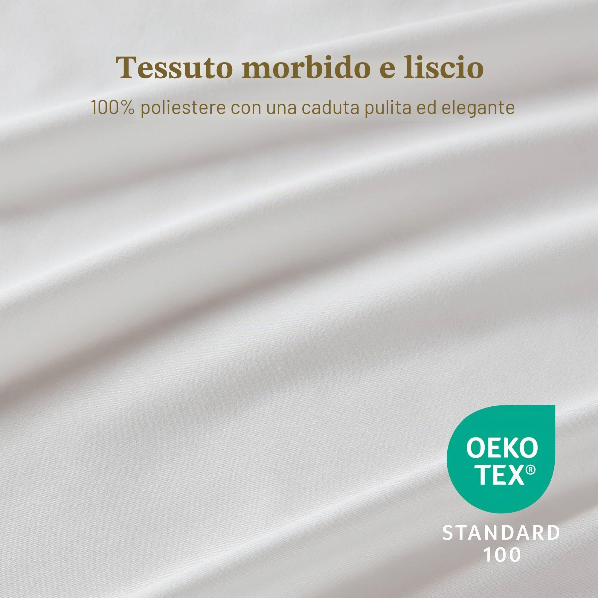 Madison Park Grace Tenda Doccia Bianco 72x72