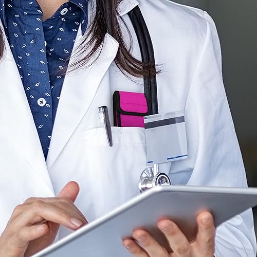 Miniatura 6 de SURGICAL ONLINE Mini otoscopio de fibra óptica arcoíris muchos colores - Otoscopio de bolsillo con estuche de diagnóstico ENT conjunto con bombilla