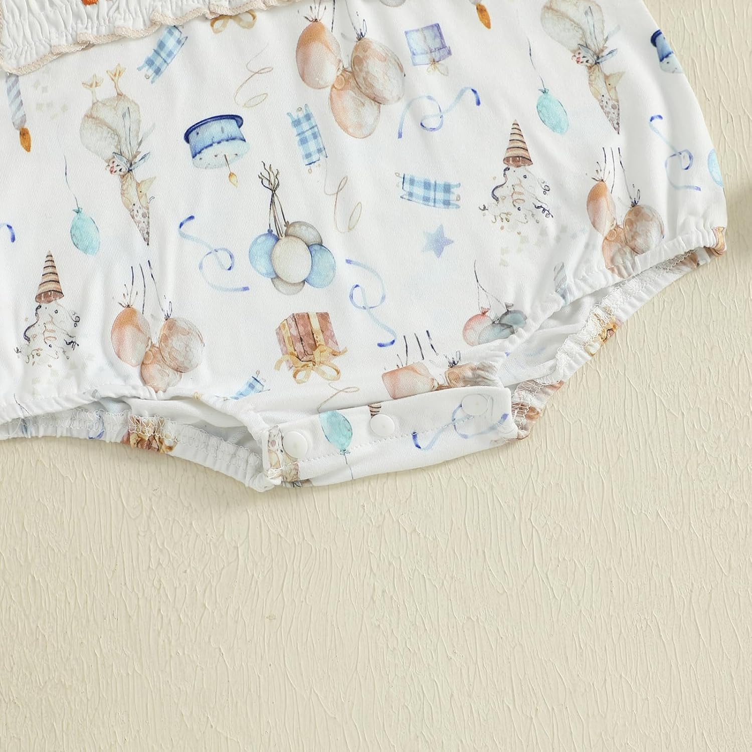 Bagilaanoe First Birthday Outfit Baby Boy One Year Old Birthday Romper Goose Short Sleeve Bodysuit Shirt - Image 6