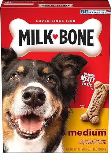 Miniatura 30 de Milk-Bone Original Dog Treats Galletas para perros grandes, 10 libras