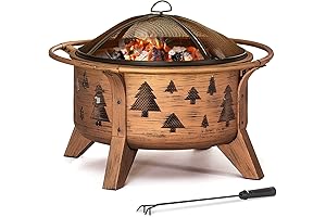 Rustic Fire Pit: Savor the Warmth of a Blazing Fire in Your Backyard Haven