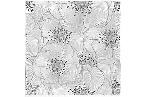 Flowers Background Clear Stamps for Card Making