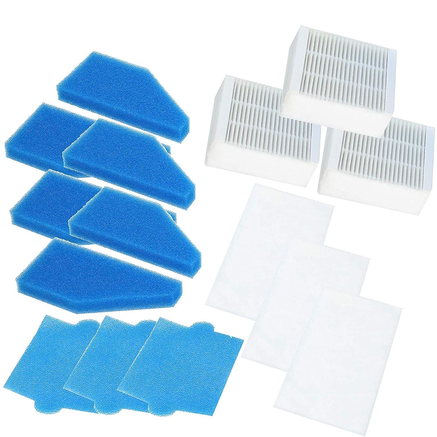 Sillar 3x zestaw filtrów do odkurzacza Thomas, alternatywa dla zestawu filtrów Thomas 99 (numer części 787241)