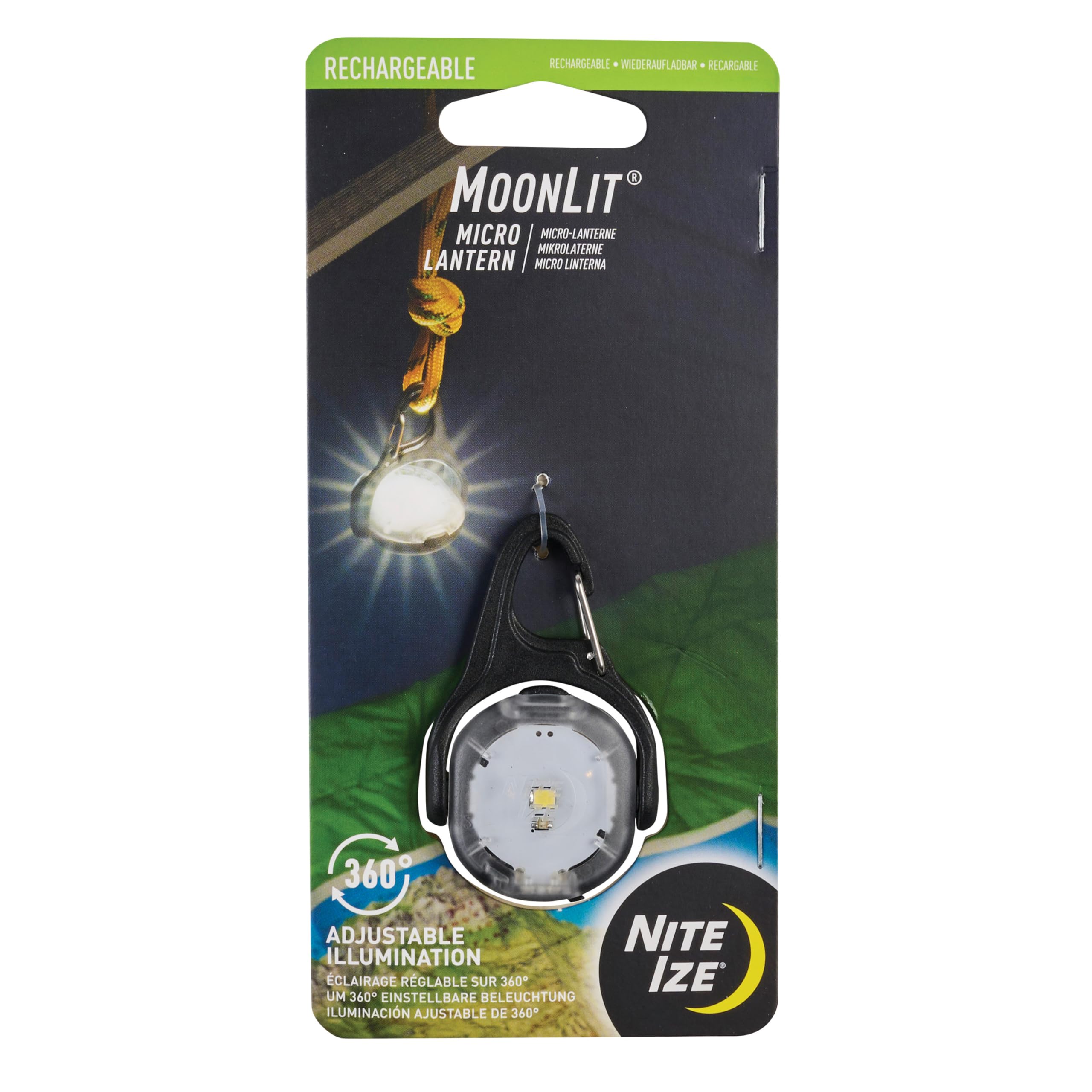 Amazon.com: Nite Ize Moonlit Rechargeable Micro Lantern - Portable