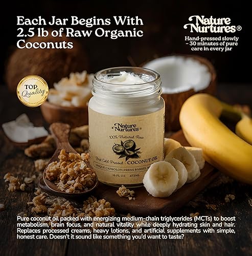 Miniatura 3 de Aceite de coco para cocinar, saltear y creaciones de postres elaborado a mano en pequeñas tandas artesanales con un acabado suave y naturalmente