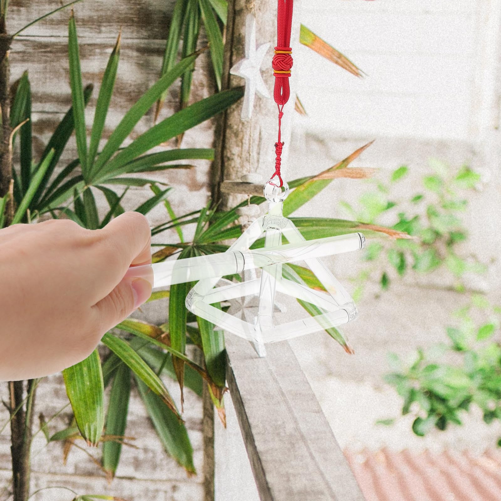 Piramide di Quarzo Bianca Stili multipli per Terapia del Suono Set 1 Supporto, Crea Toni Profondi Accessori per Guarigione Sonora per Meditazione e Rilassamento Stili multipli