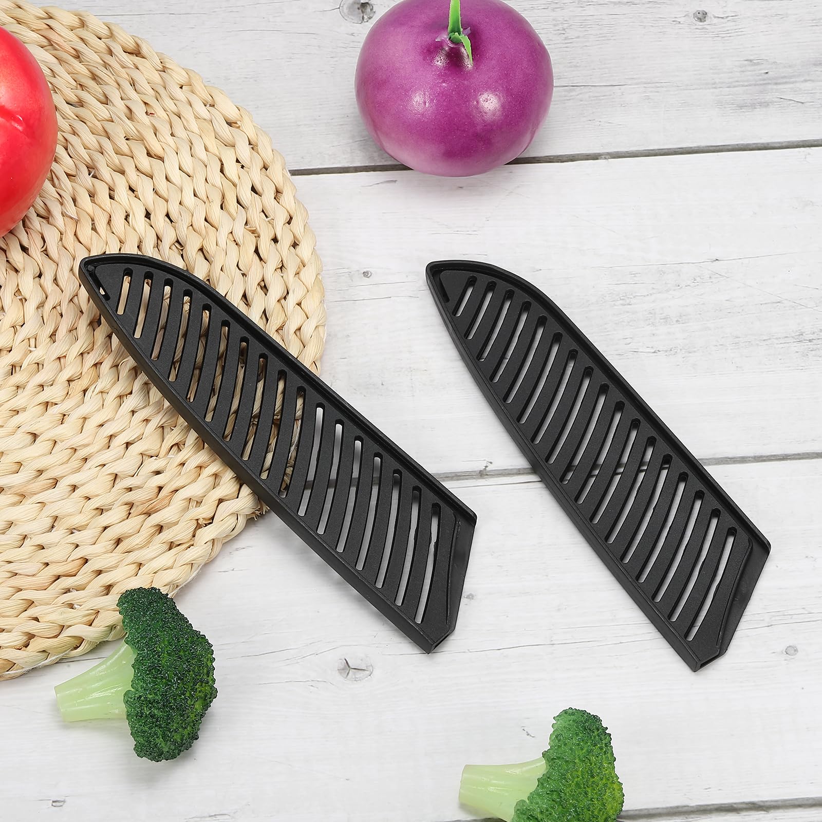 PATIKIL Fodere per coltelli da cucina per coltello Nakiri da 7 2 pezzi protezione per coltello