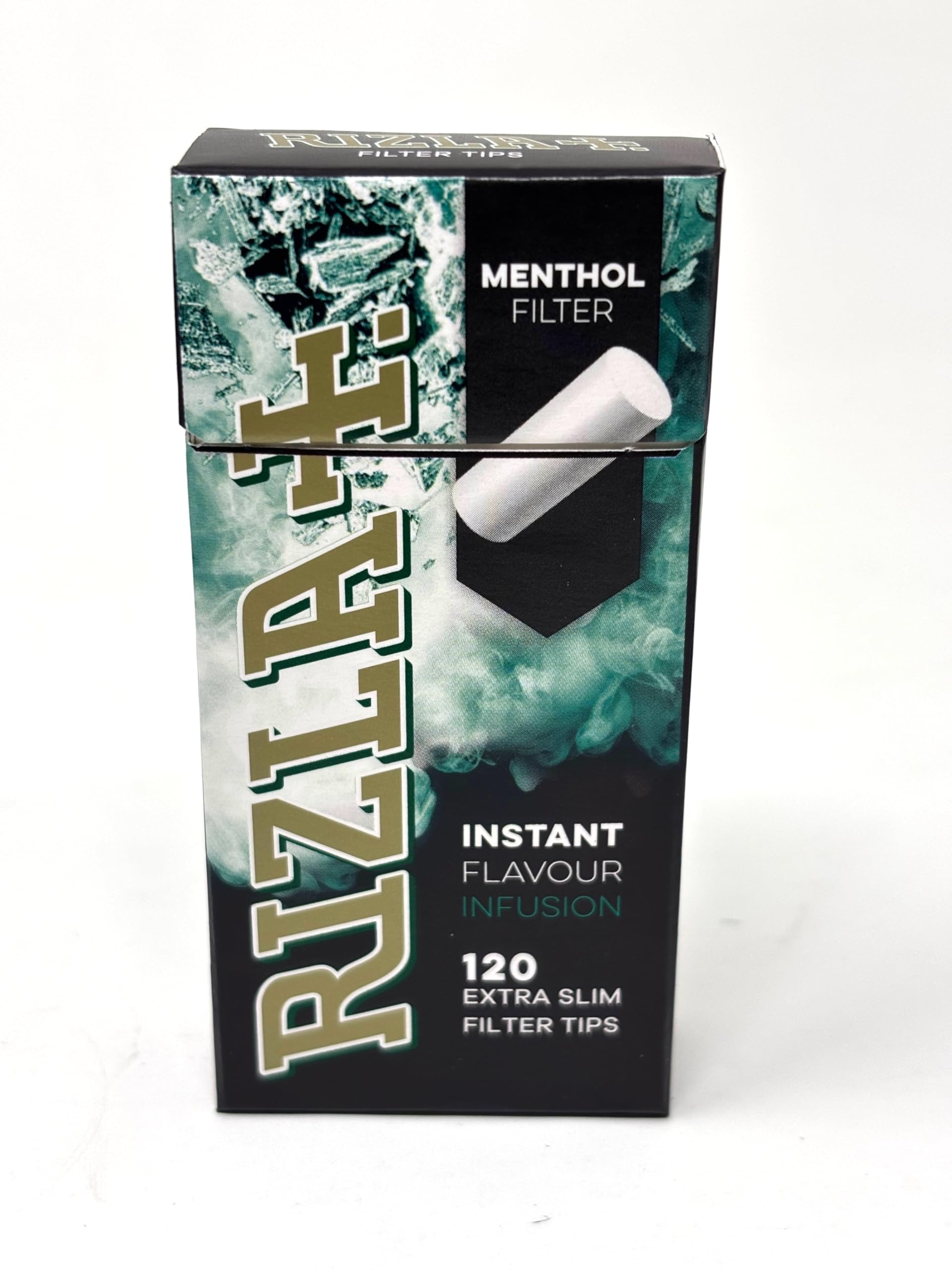 menthol tips for cigarettes Amazon.com: Rizla Menthol Extra Slim Filter Tips, Full Box of 20 Total 2400  Tips : Electronics