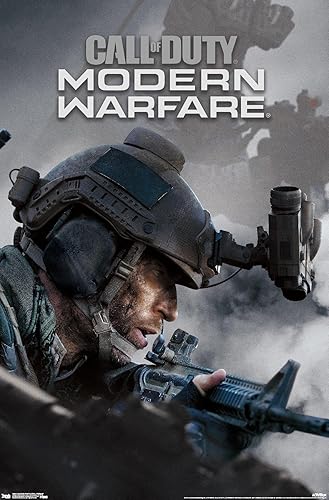 Trends International Call of Duty Modern Warfare - Póster de pared multijugador, 22.375 x 34 pulgadas, versión sin marco