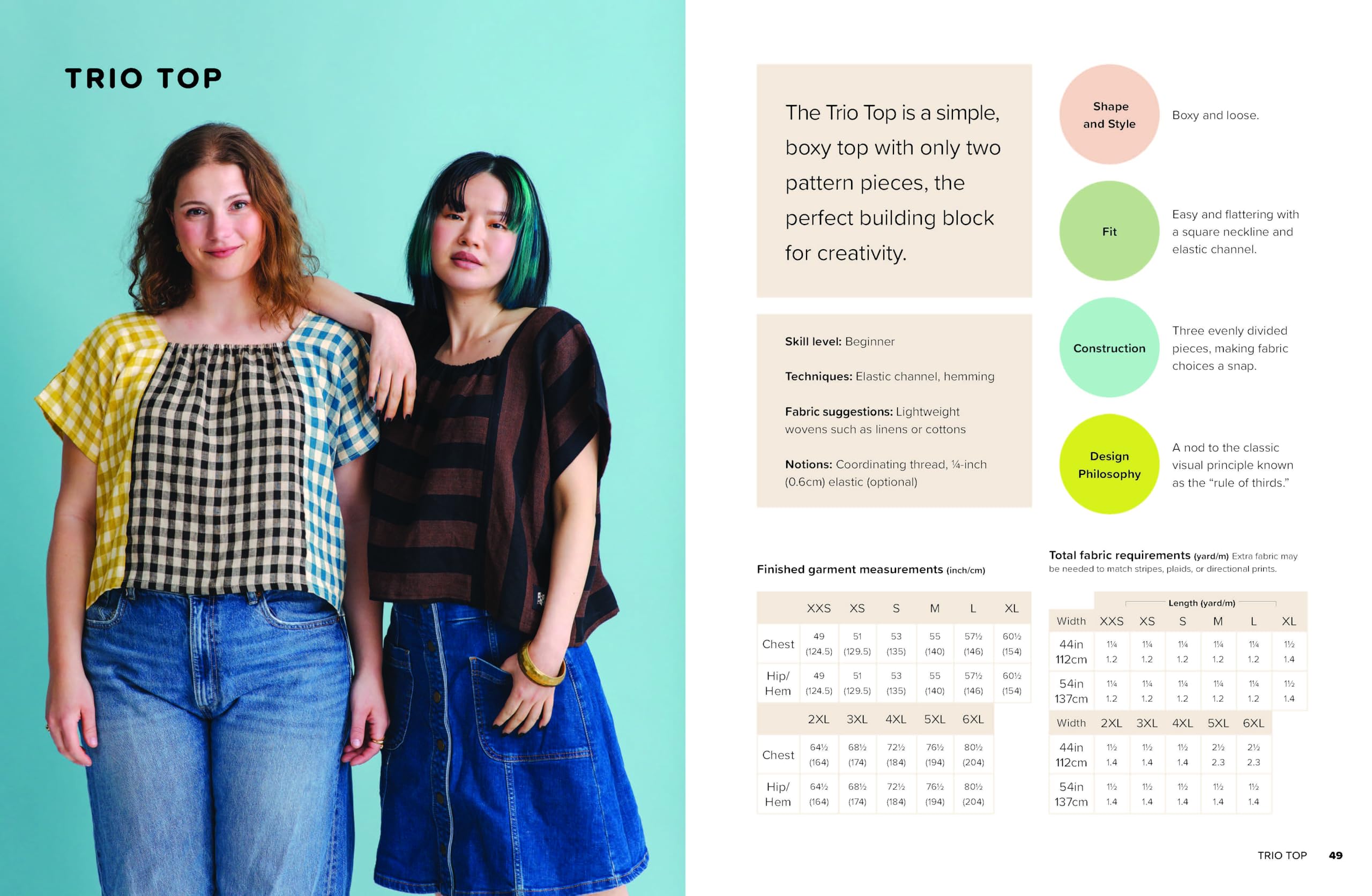 The Matchy Matchy Sewing Book: Flexible, Fun, and Satisfying Sewing Projects Using Simple Shapes