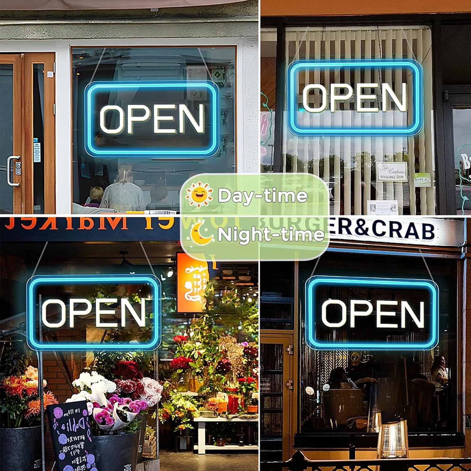 LightingWill LED Neon Open Sign - Image 3