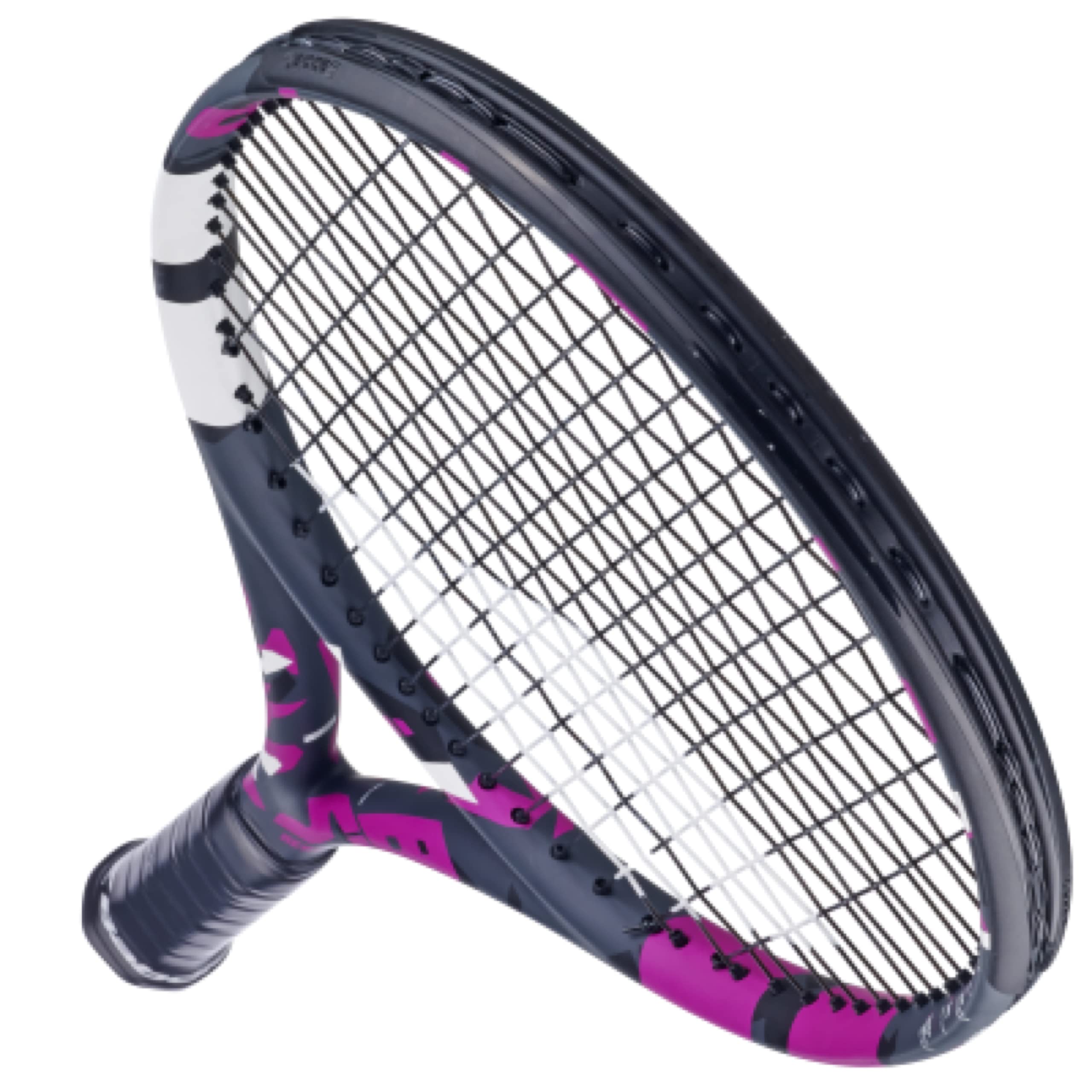 Babolat - Boost Aero Corded Tennisracket voor volwassenen, ideaal voor het bevorderen en benutten van potentieel, kracht en wendbaarheid, maat Grip 2, Frans merk, grijs/geel