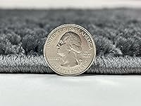 Vista 8 de 3 x 12 pulgadas, 39 pulgadas de ancho x 12 pies de largo, 144 pulgadas de largo, extra ancha, gran ancho, color gris oscuro, antracita, moderno