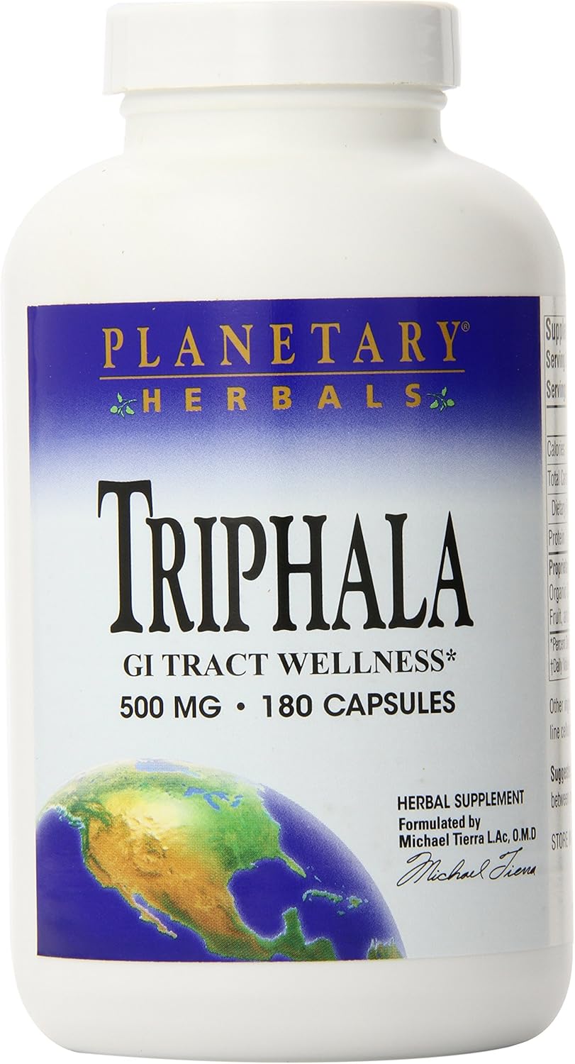 Herbals Triphala 500 mg 180 Capsules (Pack of 2