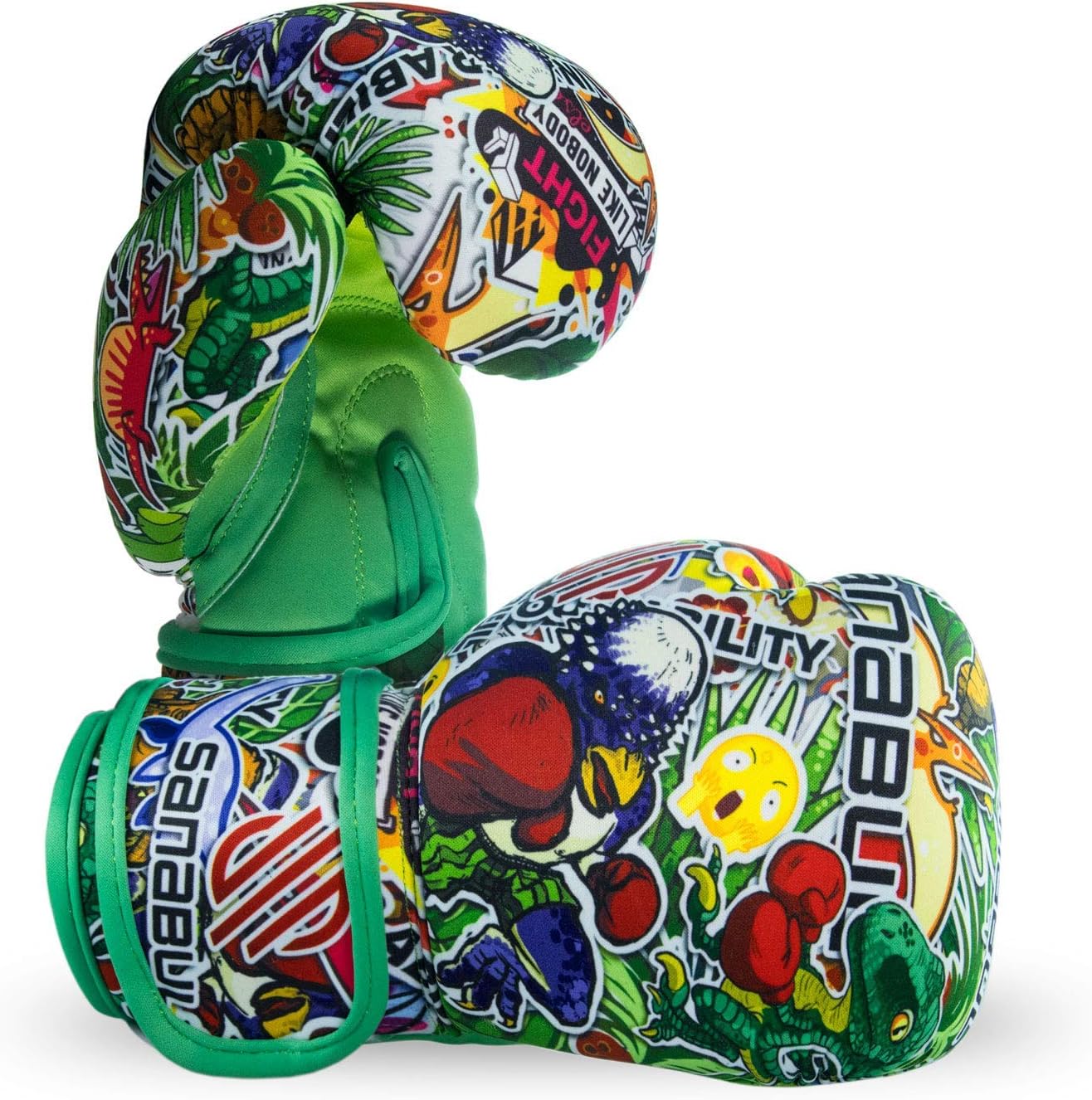 Sanabul Sticker Bomb Kids Boxing Kickboxing Training Gloves : Sports & Outdoors