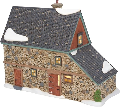 Miniatura 2 de Department 56 Dickens Village Huffam Fields Farm - Edificio iluminado, 6.61 pulgadas, multicolor