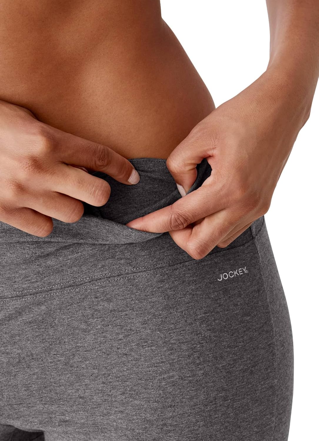 Jockey Women's Active Cotton Stretch Slim Bootleg Yoga Pants - Image 5