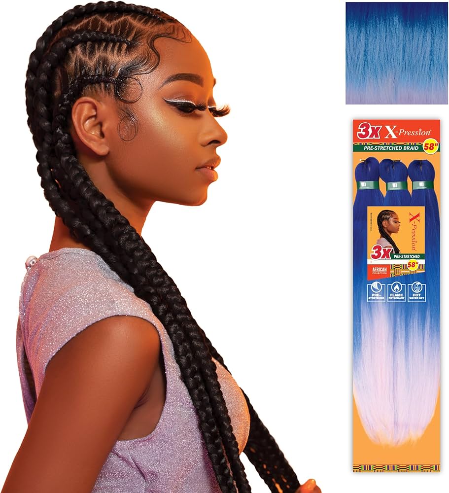 Amazon.com : Sensationnel X-pression prestretched braiding hair Amazon.com : Sensationnel X-pression prestretched braiding hair