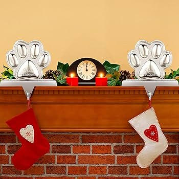 Dog christmas stocking with picture holder Clearance