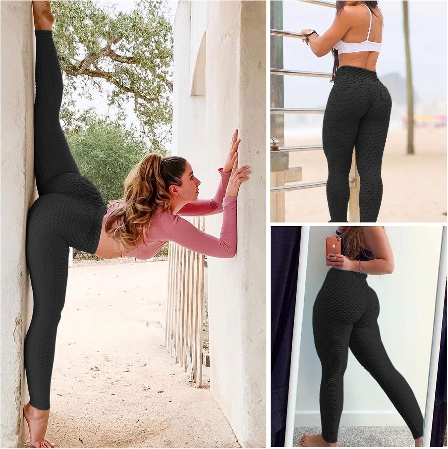 Buy SZKANI Womens Ruched Butt Lifting 