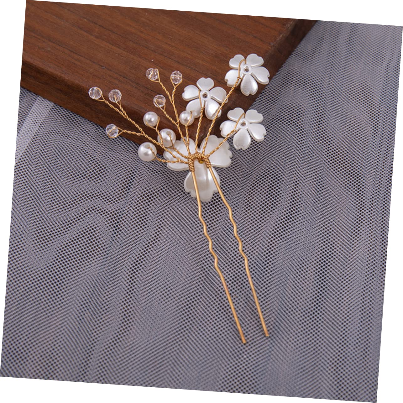 MAGICLULU 5 Stücke Elegante Braut Haar Stick Haarnadel Für Hochzeit Haar Zubehör Für Frauen Haar Dutt Stick