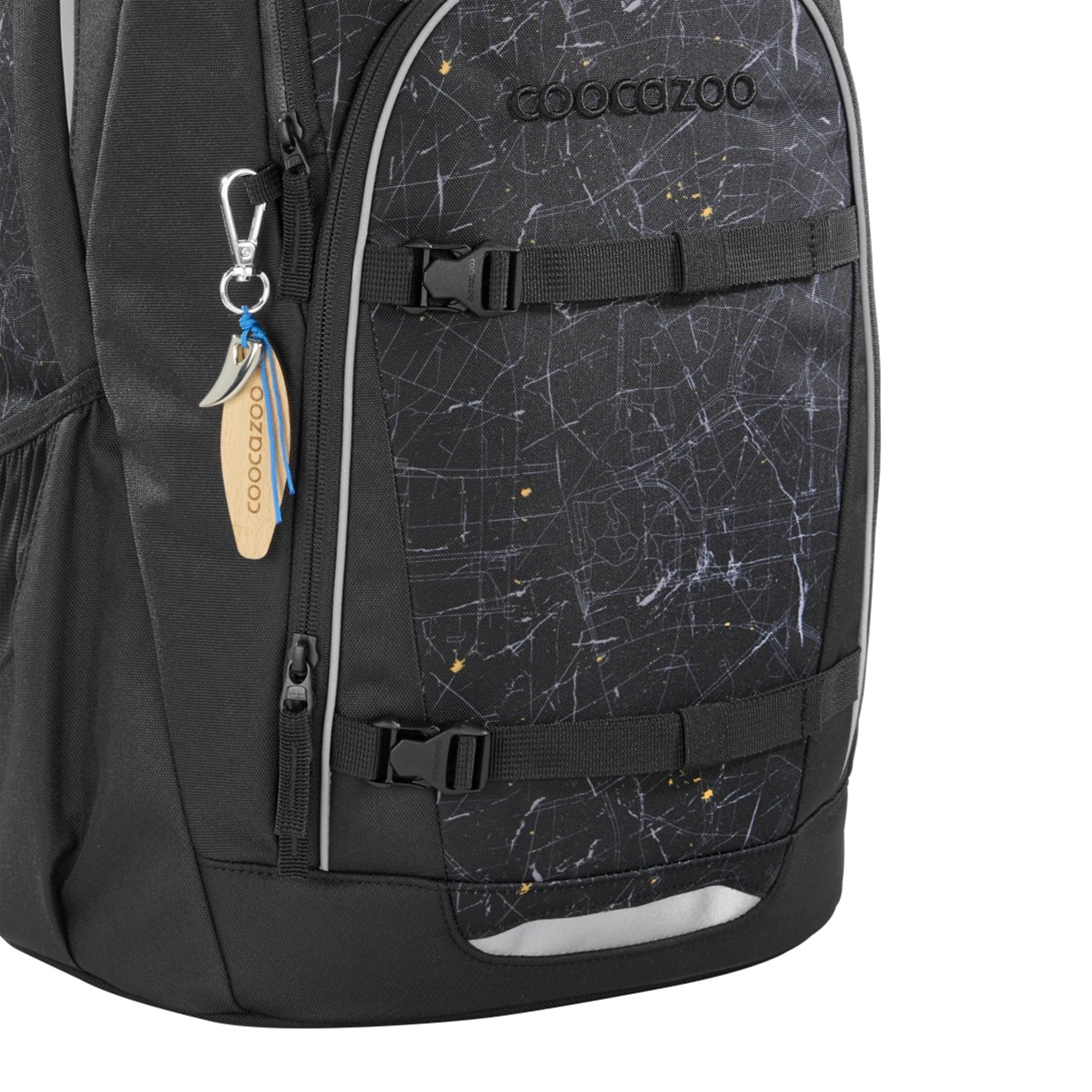 coocazoo Every - Mochila escolar ergonómica y ajustable, altura ajustable, con correa para el pecho y cinturón de cadera, a partir de 3 grados