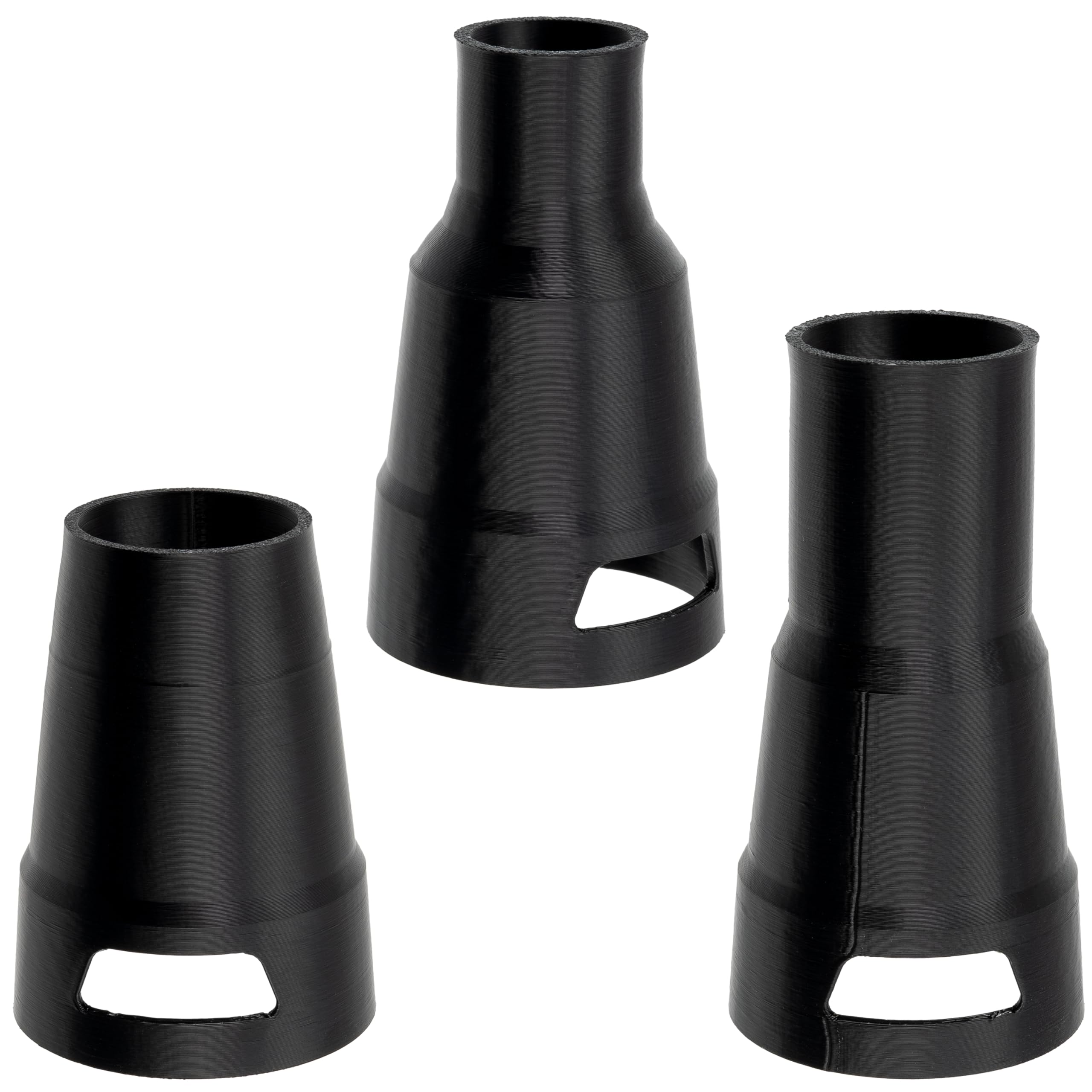 AERZETIX - Lot de 3 adaptateurs pour tuyau d'aspiration | compatible avec Karcher WD3 aspirateur vers scie sauteuse Bosch PST 650, ponceuse Makita BO5030 et 9910, scie circulaire Bosch PKS 40