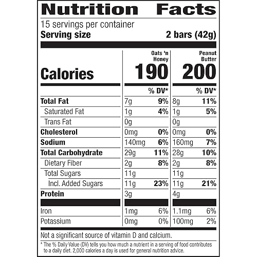 Miniatura 2 de Nature Valley Barras de granola crujientes paquete variado 149 onzas 15 unidades 30 barras