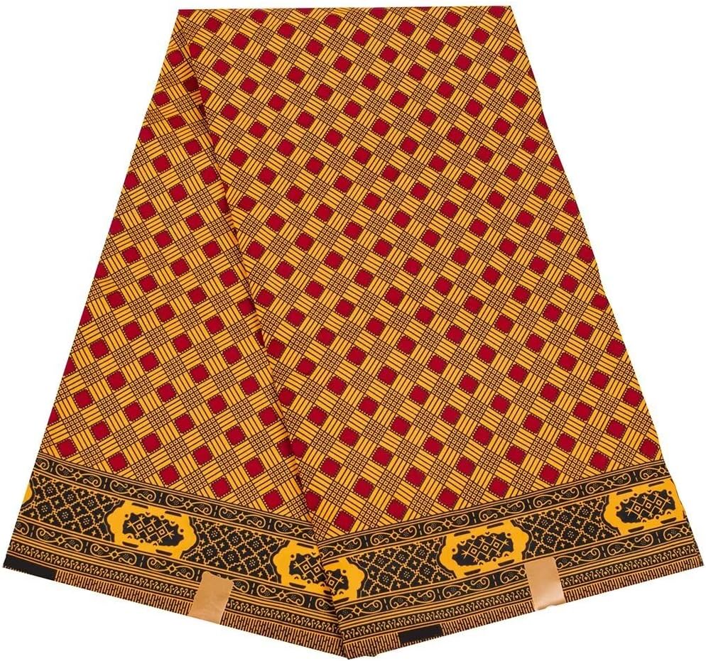 African Fabric 6 Yard Ankara Fabric Tribal Print Fabric Dashiki Long Skirts