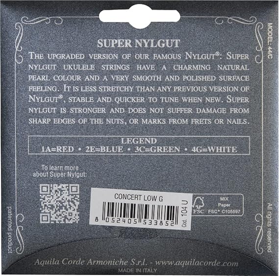 Aquila 104U Concert Ukulele Strings Set