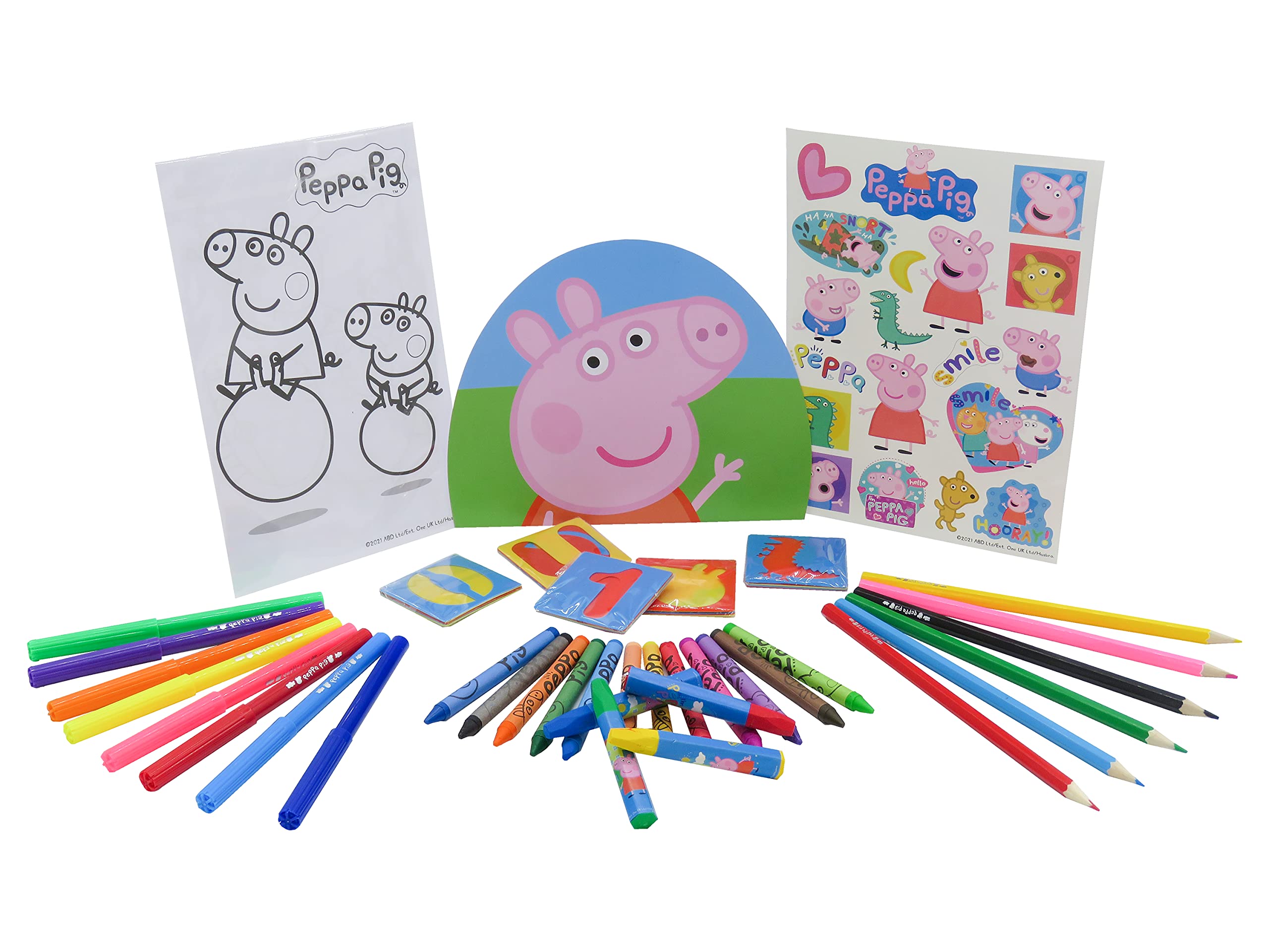 Peppa Wutz Künstleraktivitäten-Set – Komplettes Malset Mit Koffer Für Kinder Ab 3 Jahren