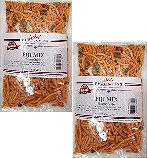 FIJI Snacks - Mix Bhooja (Pack of 2 x 227g) Finest Tasty Snack! FijiProducts.com