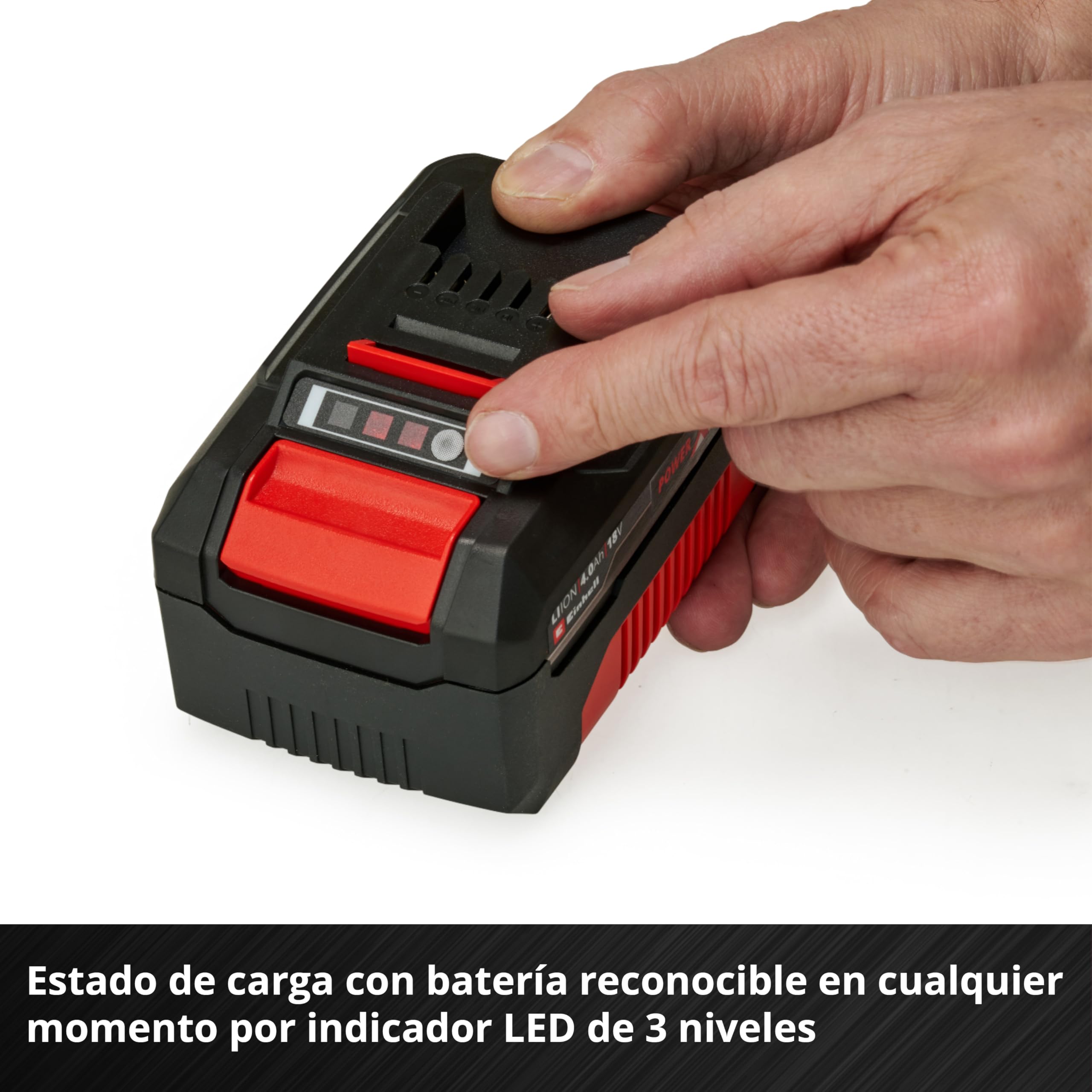 Einhell Original Starter Kit 2X 4 Ah batería y Twincharger (Iones de Litio, 18 V, Adecuado para Todos los aparatos Power X-Change)