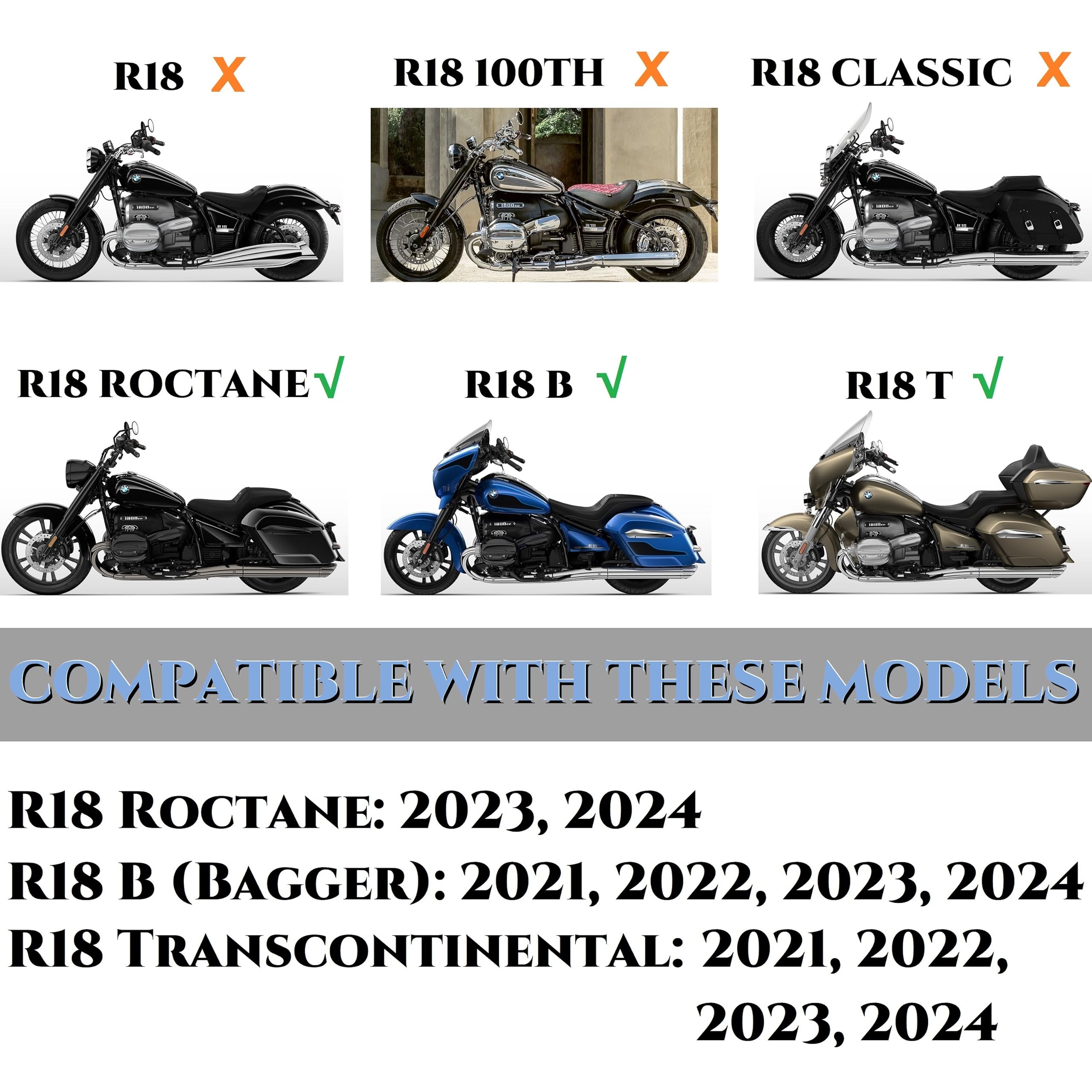 【babaderamaさま専用】BMW R18 マフラー（美品） BMW R18B バガー/R18 トランスコンチネンタル 22- スリップオン