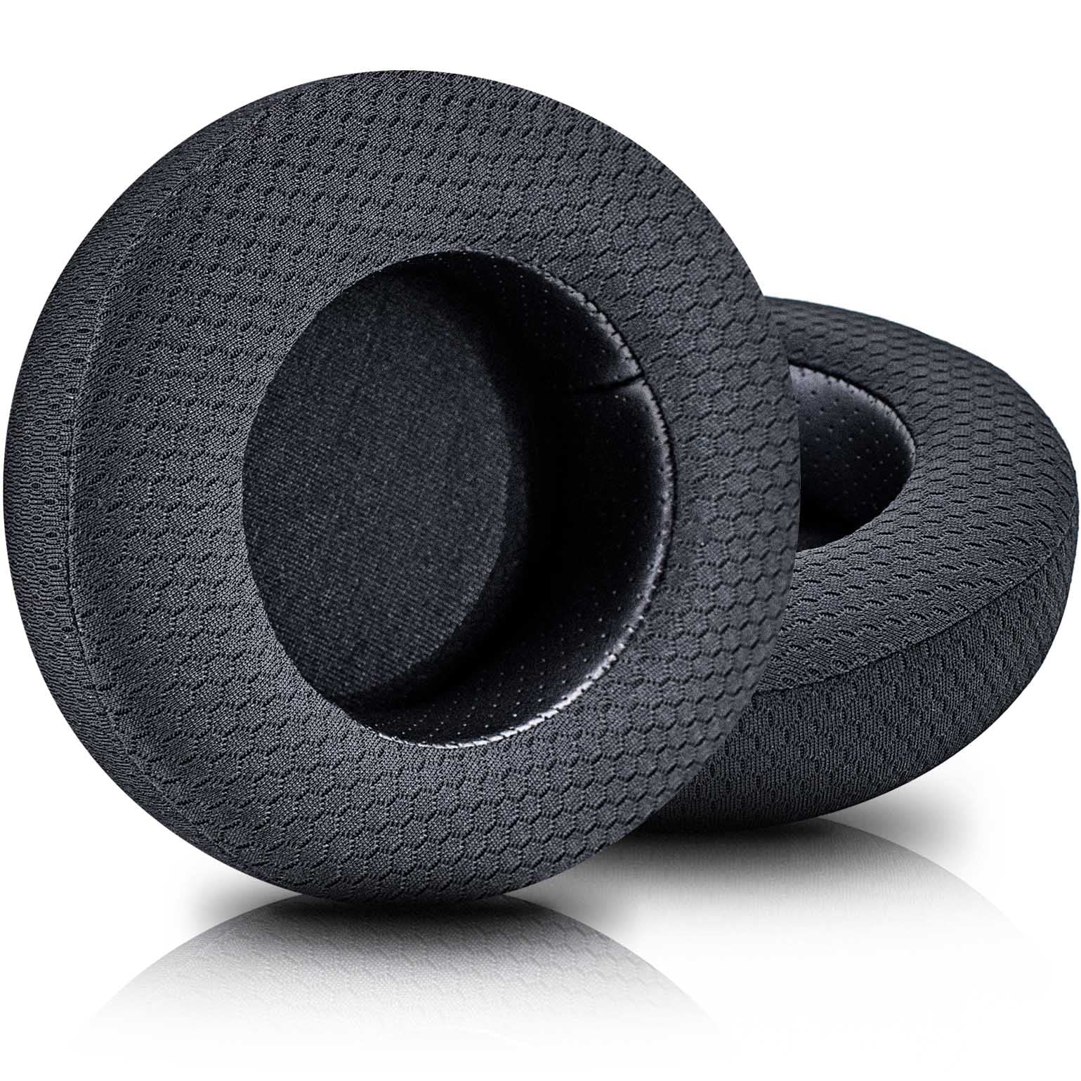 Ear Pads for Virtuoso RGB Wireless SE XT Headset with Installation Clip Ring (Black Mesh)