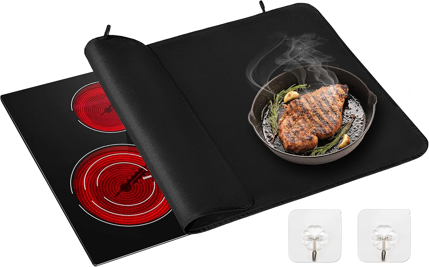 Amerbro Fireproof Stove Top Cover for Electric Stove 21×