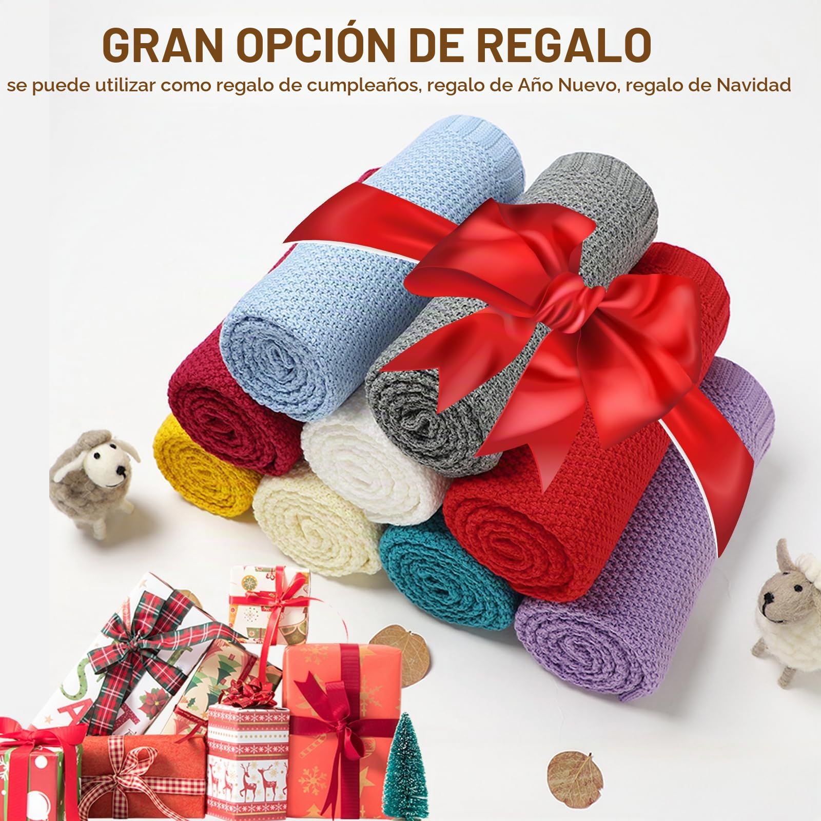 Odot Mantas para Bebés 80 x 100 cm Mantita Bebe - Tejido de Punto Acrílico, Suave Baby Blanket Ideal para Bebés y Niños Pequeños, Accesorio Bebé Bebe Recién Nacido