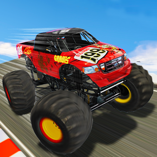 Monster Truck Rennen Spiele 3D, Mega Rampe LKW Stunt Spiele, 4x4 Lkw Spiele 2025