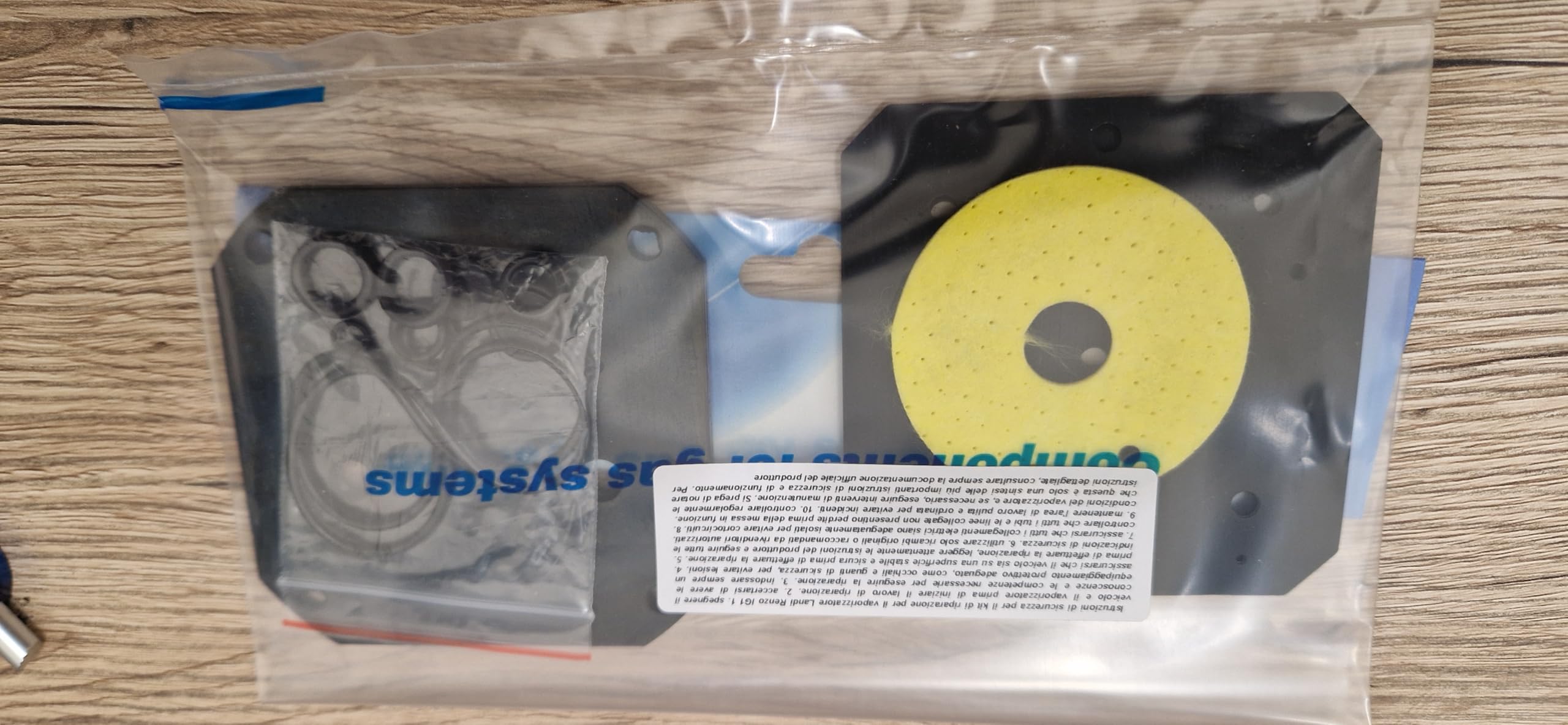 Tagliando GPL Completo Landi Renzo IG1 - Kit Revisione Con Filtri E Membrane - Foto 5